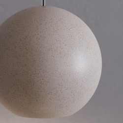 Lámpara de techo DOTY. Hormigón blanco. 1xGU10 | Sulion