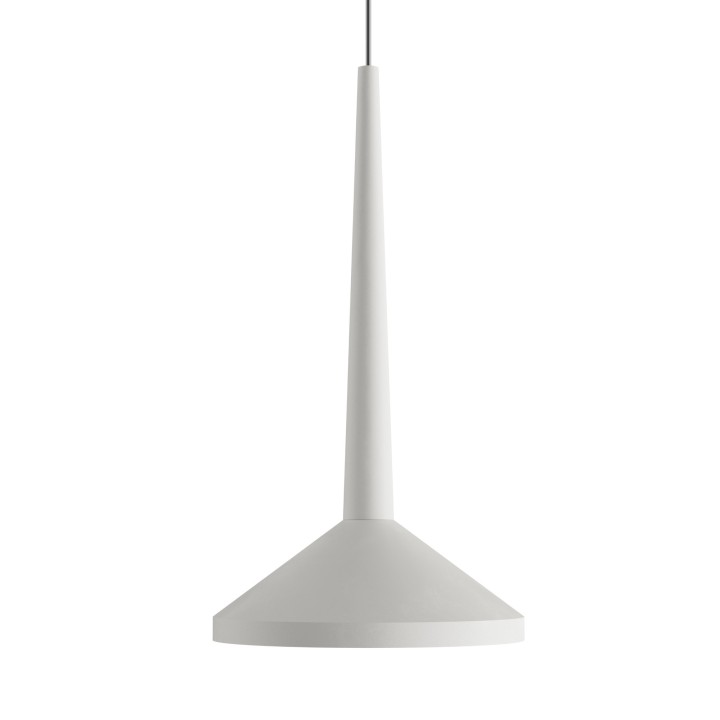 Lámpara de techo MUSA. Metal acabado blanco arenado. LED 7W|Sulion