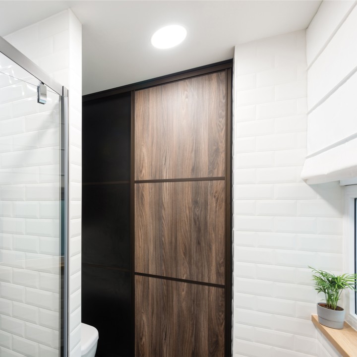 Empotrable de exterior FAST LED 18W, 4000K, IP44 blanco mate | Sulion