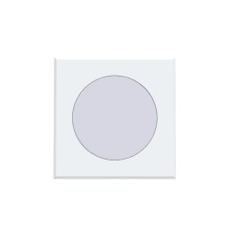 Empotrale pared INMA LED 2W cuadrado blanco con IP65 | Sulion