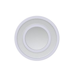 Empotrale pared ARIS LED 2W redondo aluminio con IP65 y 3000K | Sulion