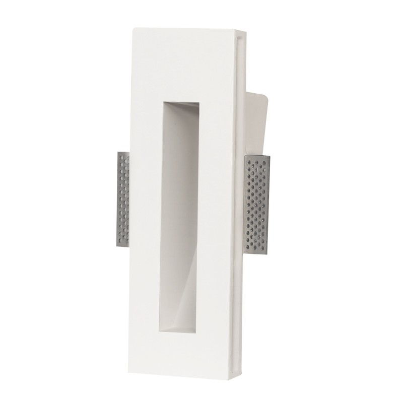 Bañador de pared MARTIN LED 2W yeso pintable 115x250mm 2700K | Sulion