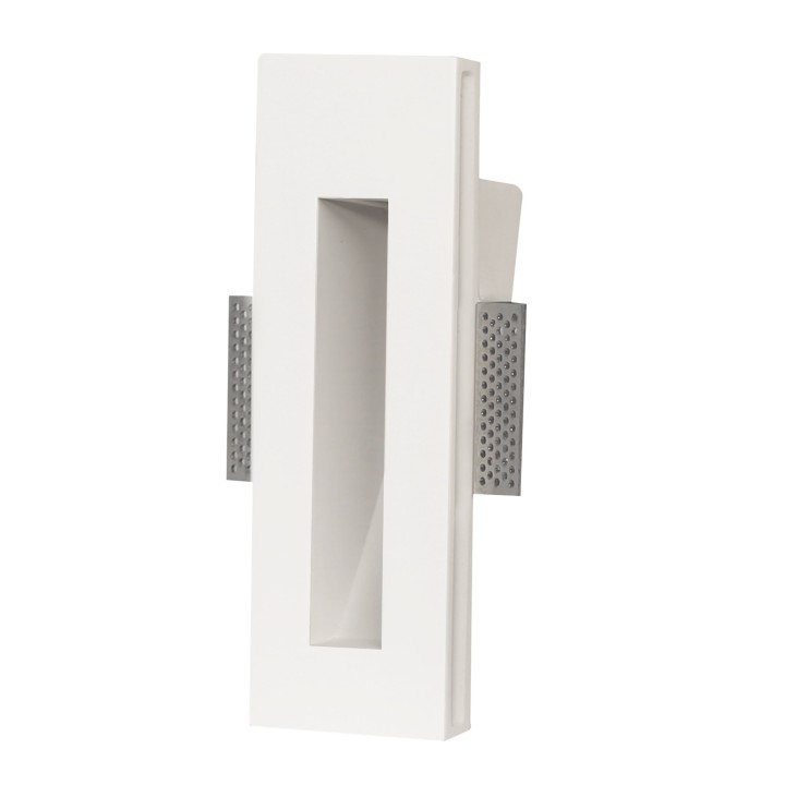 Bañador de pared MARTIN LED 2W yeso pintable 115x250mm 2700K | Sulion