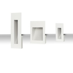 Bañador de pared MARTIN LED 2W yeso pintable 115x250mm 4000K | Sulion