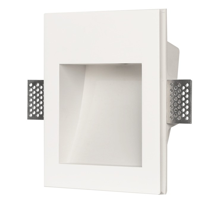 Bañador de pared MARTIN LED 2W yeso pintable 140x170mm 2700K | Sulion