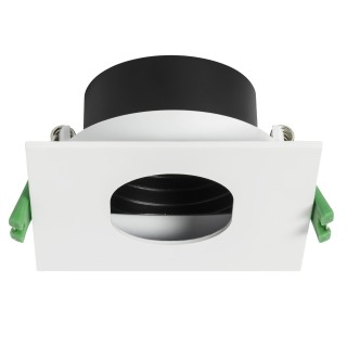 Aro cuadrado blanco aluminio para ARUMFIX | Sulion