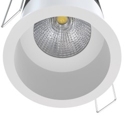 Empotrable DOTFIX LED 8W 3CCTswitch, blanco mate y lente 15° | Sulion