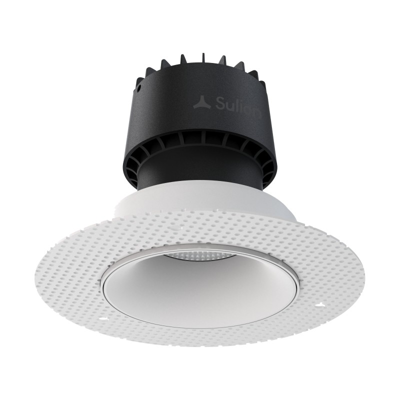 Empotrable DOTFIX LED 15W 3CCT switch, enrasable y lente 15° | Sulion