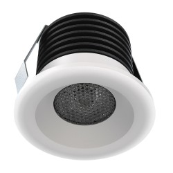 Empotrable DOTFIX LED 3W, 30mm fondo, blanco, 15° y 2700K| Sulion