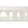 Empotrable DOTFIX LED 3W, 30mm fondo, blanco, 15° y 2700K| Sulion