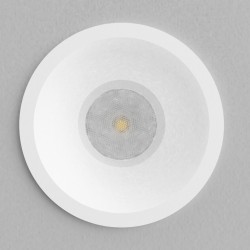 Empotrable DOTFIX LED 5W, 58mm fondo, blanco, 45° y 2700K| Sulion