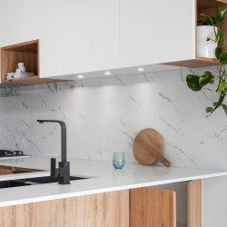 Empotrable DOTFIX LED 3W, 30mm fondo, blanco , 45° y 2700K| Sulion