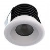 Empotrable DOTFIX LED 3W, 30mm fondo, blanco , 45° y 2700K| Sulion