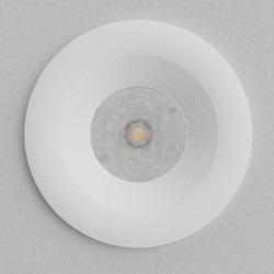 Empotrable DOTFIX LED 3W, 30mm fondo, blanco , 45° y 2700K| Sulion