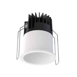 Empotrable DOTFIX LED 8W 3CCTswitch, blanco mate y lente 36° | Sulion