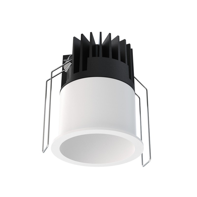 Empotrable DOTFIX LED 8W 3CCTswitch, blanco mate y lente 36° | Sulion