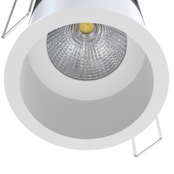 Empotrable DOTFIX LED 8W 3CCTswitch, blanco mate y lente 36° | Sulion