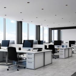 Empotrable DOTFIX LED 8W 3CCTswitch, negro mate y lente 15° | Sulion