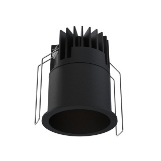 Empotrable DOTFIX LED 8W 3CCTswitch, negro mate y lente 36° | Sulion