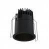 Empotrable DOTFIX LED 8W 3CCTswitch, negro mate y lente 36° | Sulion