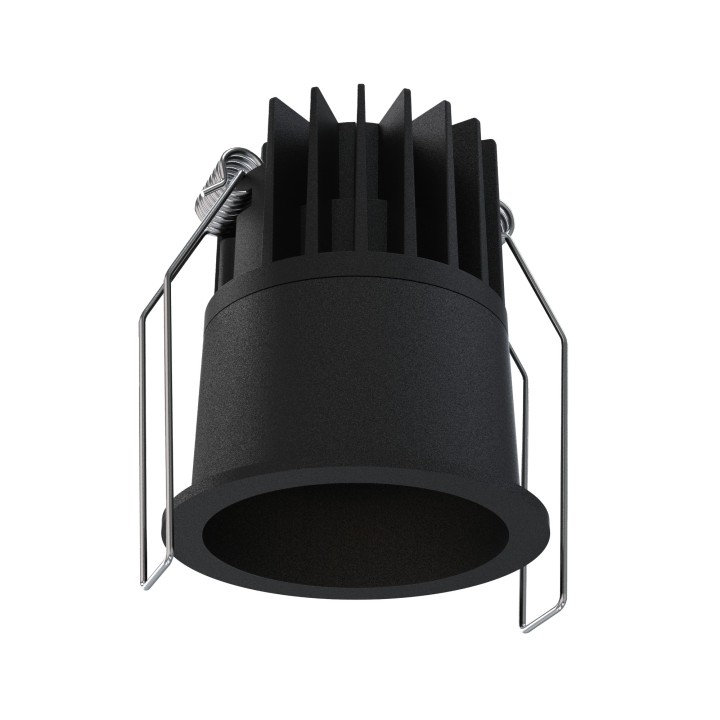 Empotrable DOTFIX LED 15W, 3CCT switch, negro mate y 15° | Sulion