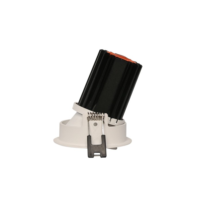 Aro redondo orientable VISIO para Módulo COB LED 11W en ABS | Sulion
