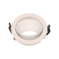 Aro redondo orientable VISIO para Módulo COB LED 11W en ABS | Sulion
