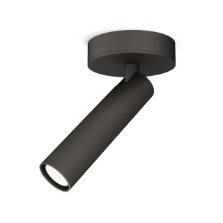 Semiplafón SIENA en acabado bronce. 1xGU10. 10x10x23.8 cm|Sulion