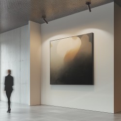 Semiplafón SIENA en acabado bronce. 1xGU10. 10x10x23.8 cm|Sulion