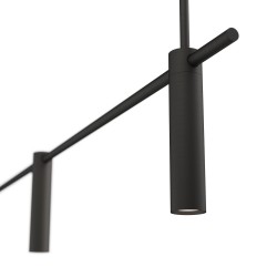 Lineal SIENA en acabado bronce.3xGU10.1300x40x190-1200 cm|Sulion