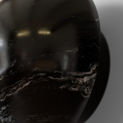 Aplique VITA. Mármol negro . LED 10W CCT 2700-3200-4000K | Sulion