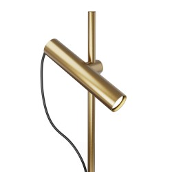 Sobremesa SIENA en acabado latón envejecido1xGU10.16x16x49.8cm|Sulion