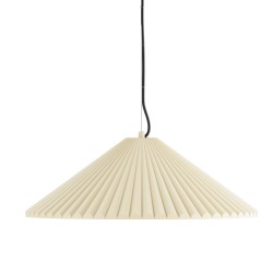 Lámpara de techo ELENA.Pantalla yeso color beige Ø 50cm.1xE27|Sulion