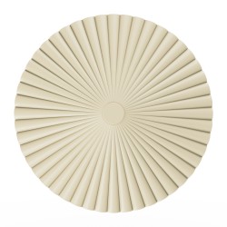 Aplique ELENA. Yeso de color beige. LED 9W 2700k. Ø 30cm|Sulion