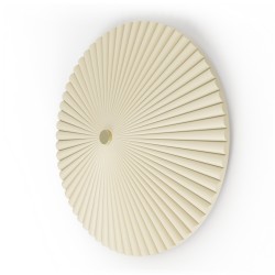 Aplique ELENA.Yeso de color beige. LED 12W 2700k. Ø 50cm|Sulion