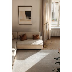 Lámpara de pie SIENA acabado latón envejecido1xGU10.22x22x160cm|Sulion