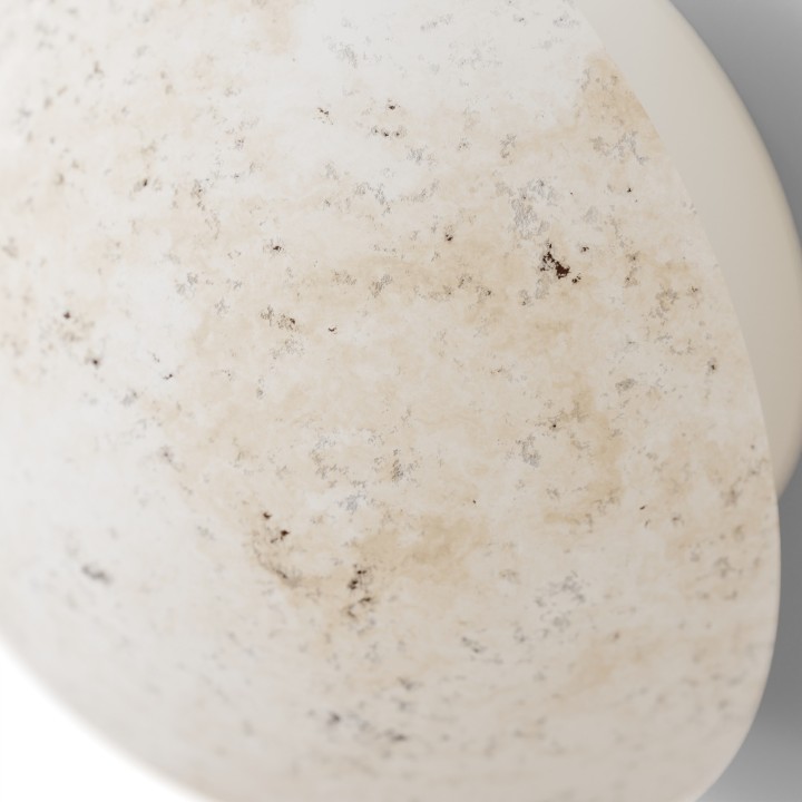 Aplique VITA. Travertino beige . LED 10W CCT 2700-3200-4000K | Sulion