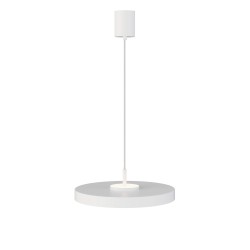 Lámpara de techo VALENTINA.Metal acabado blanco y módulo blanco.LED18W