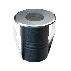 Empotrable suelo COBSOIL LED 1,5W acero 2700K y ángulo 15° | Sulion