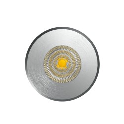 Empotrable suelo COBSOIL LED 7W acero 3000K y ángulo 15° | Sulion