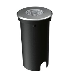 Empotrable suelo COBSOIL LED 7W acero 4000K y ángulo 15° | Sulion