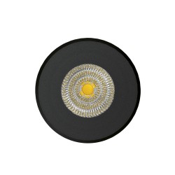Empotrable suelo COBSOIL LED 7W negro 4000K y ángulo 40° | Sulion