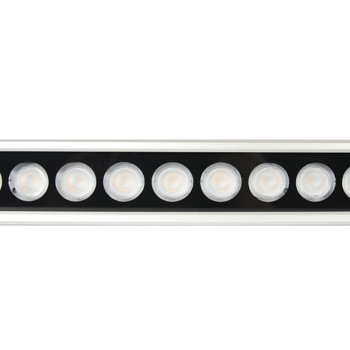 Bañador tipo barra PENN LED 18W con luz cálida de 2700K, IP66 | Sulion
