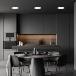 Empotrable TURK cuadrado 20W driver extraíble. TRIAC 3000K | Sulion