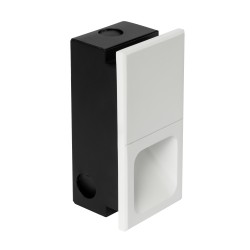 Bañador rectangular LINDENFIX blanco mate LED 3,5W | Sulion