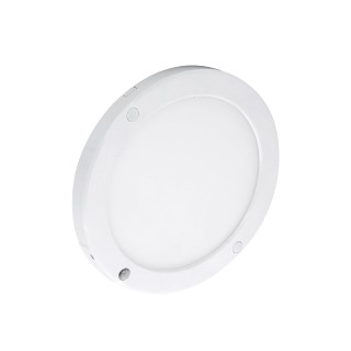 Plafón CIFO LED 20W redondo con sensor PIR en blanco mate | Sulion