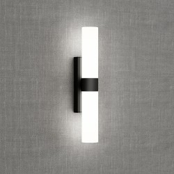 Aplique EGEO. Metal negro arenado. LED 6W | Sulion