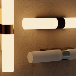 Aplique EGEO. Metal negro arenado. LED 6W | Sulion