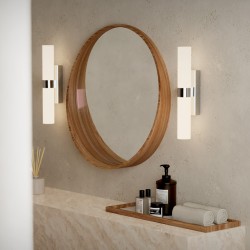 Aplique EGEO. Metal cromo. LED 6W | Sulion