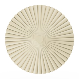 Aplique ELENA. Yeso de  color beige. LED 9W 3000k. Ø 30cm|Sulion